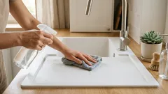 人工石のお手入れ方法：汚れの種類に応じた適切な洗剤の選び方