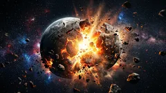 岩石から地球と他の惑星の衝突の痕跡を発見：科学者による発見