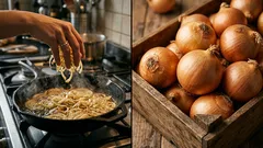 玉ねぎが10分で「キャラメリゼ」に:必要なのはほんの少しの材料だけ