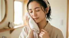 フェイスタオルの選び方:肌に負担をかけないために