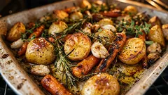 ロースト野菜が水っぽい原因は蒸気だった カリッと仕上げる4つの基本